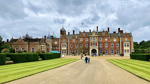Sandringham House, Norfolk - East Front
