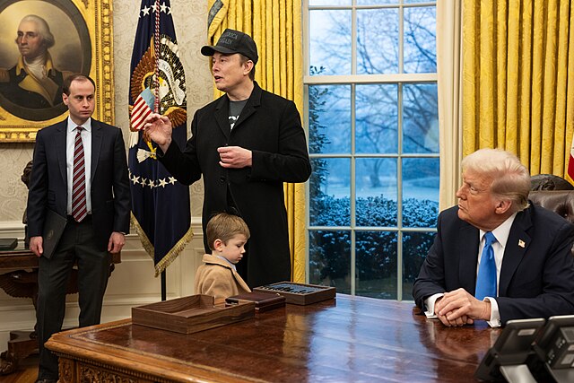 Elon Musk in White House