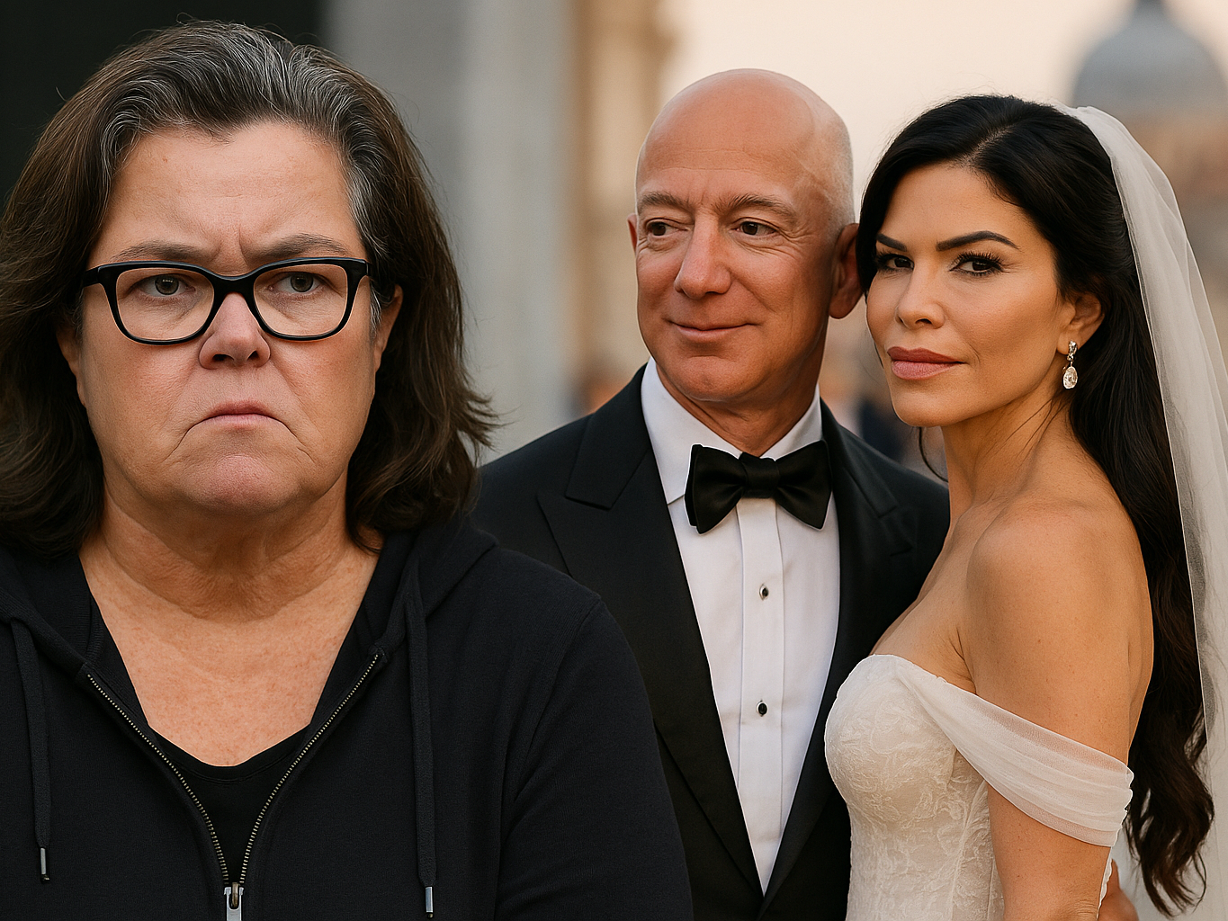 Rosie O’Donnell Slams Bezos’ ‘Fake Fembot’ Wife