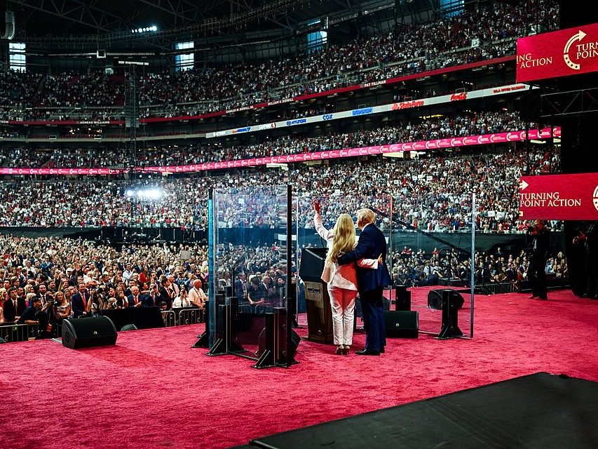 Charlie Kirk Memorial Draws Nearly 100,000 Supporters