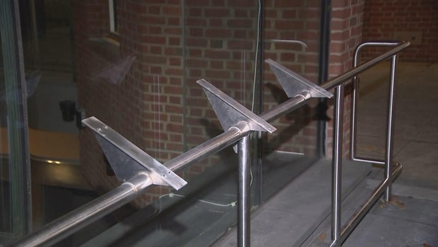 Signs removed from an exhibit about slavery at the President's House historic site in Old City Philadelphia. CBS News Philadelphia.