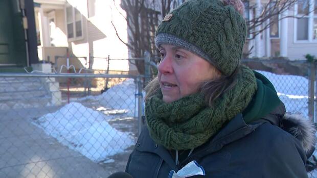 Protesters in Minneapolis after the fatal shooting, as covered by WCCO.