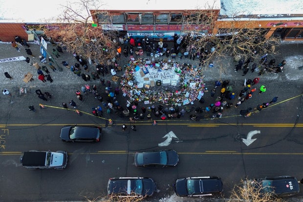 Vigil in Minneapolis for Alex Pretti after fatal immigration enforcement shooting