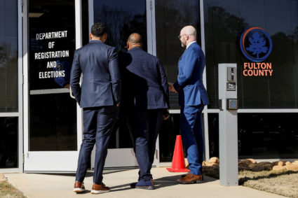 FBI agents execute search warrant at elections office near Atlanta