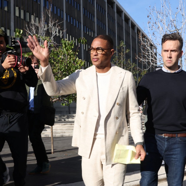 Former CNN anchor Don Lemon leaves federal court after an appearance following his arrest for involvement in a protest at a church in Minnesota - pbs