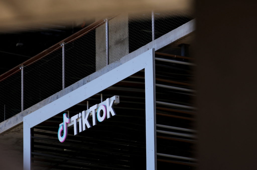 TikTok offices in Culver City, California. File photo by Daniel Cole/Reuters.