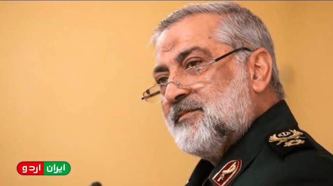 Graphic highlighting Iran's warning about any action against Supreme Leader Ayatollah Ali Khamenei.