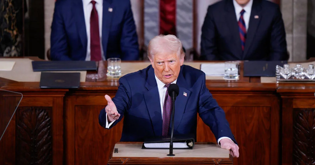 Lawmakers at a podium during a policy announcement, representing debate over Medicaid funding and optional adult dental benefits.