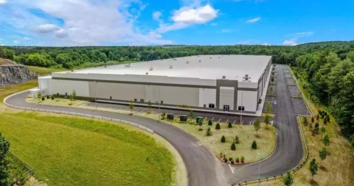 Rendering of an ICE facility and surrounding grounds