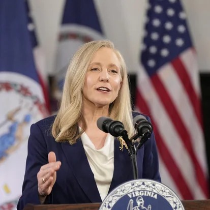 Virginia Gov. Abigail Spanberger delivers the Democratic response to President Trump's State of the Union address, in Williamsburg, Virginia, on Feb. 24, 2026. - Steve Helber/Pool via REUTERS
