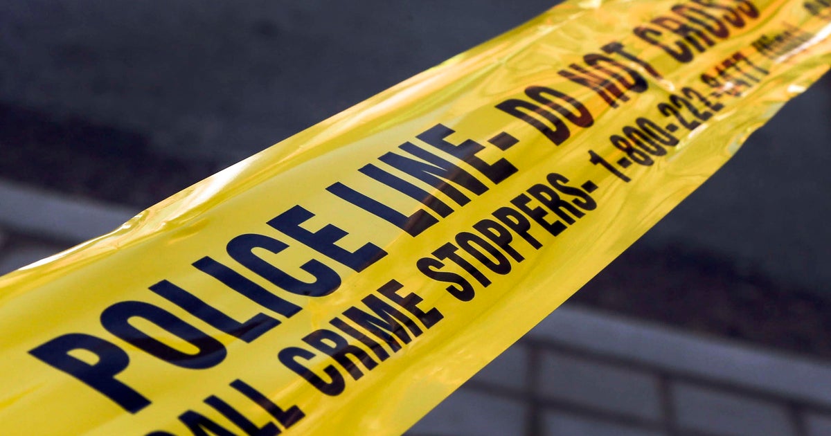 Police tape marking off an active investigation area