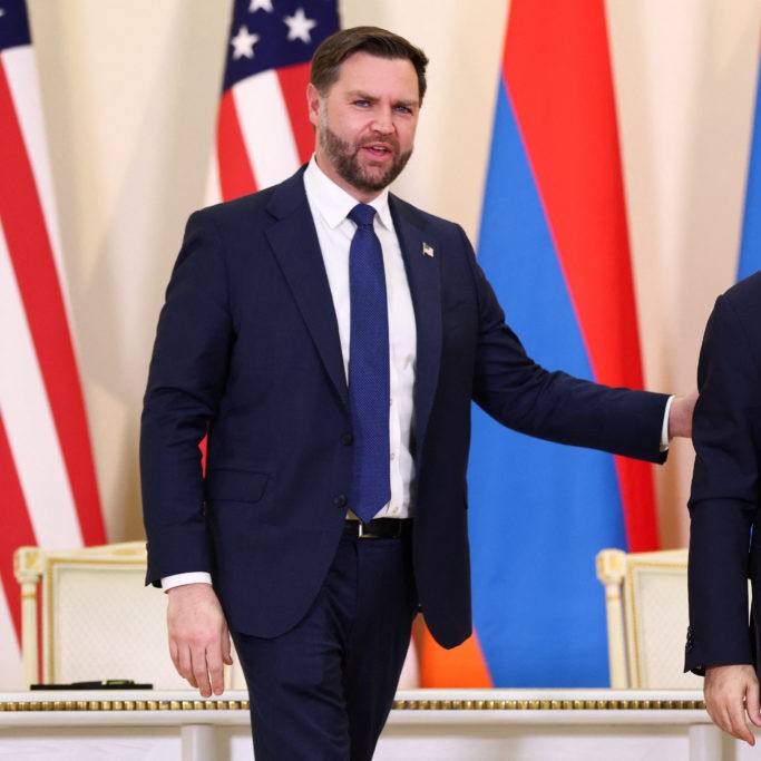 U.S. Vice President JD Vance visits Armenia, Yerevan, Feb. 9, 2026. - pbs