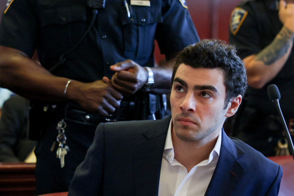 Luigi Mangione attends a December evidentiary hearing in the murder case of UnitedHealthcare CEO Brian Thompson at Manhattan Supreme Court in New York.