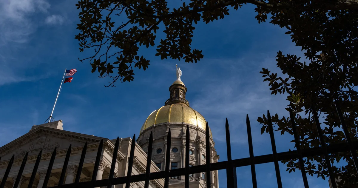 Exterior view of a domed government building, symbolizing Congress and federal politics.