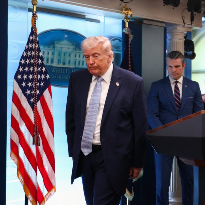 U.S. President Trump holds a press conference; photo by Kevin Lamarque/Reuters - Kevin Lamarque/Reuters